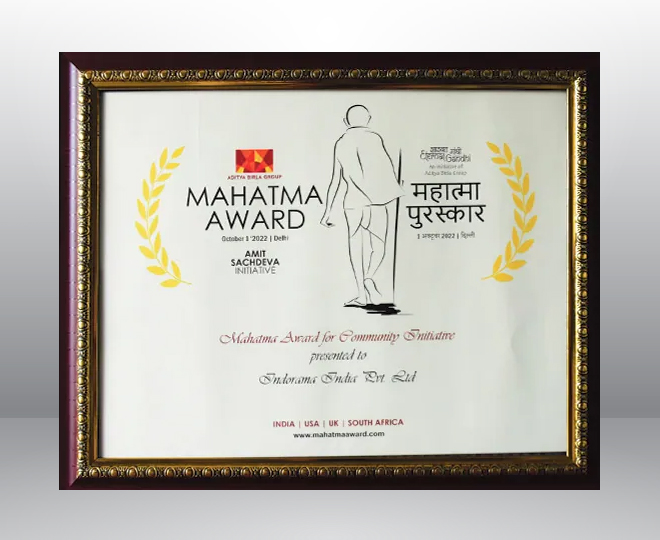 Mahatma Award for CSR Excellence (2022)